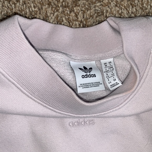 Adidas Cropped Crewneck - Picture 2 of 3